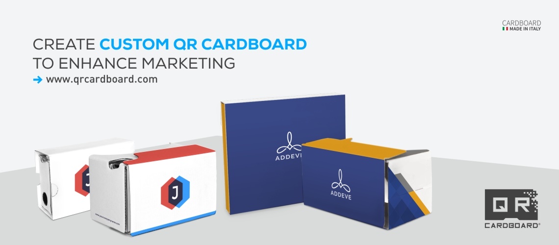 PER POTENZIARE IL MARKETING REALIZZA QR CARDBOARD PERSONALIZZATI