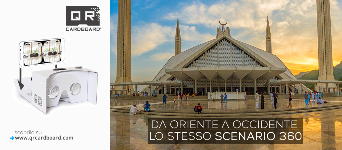 QR Cardboard, la nuova guida per città turistiche e monumenti storici