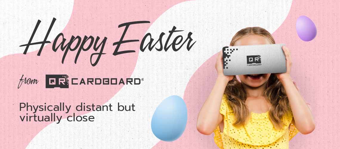 BUONA PASQUA VIRTUALE DA QR CARDBOARD