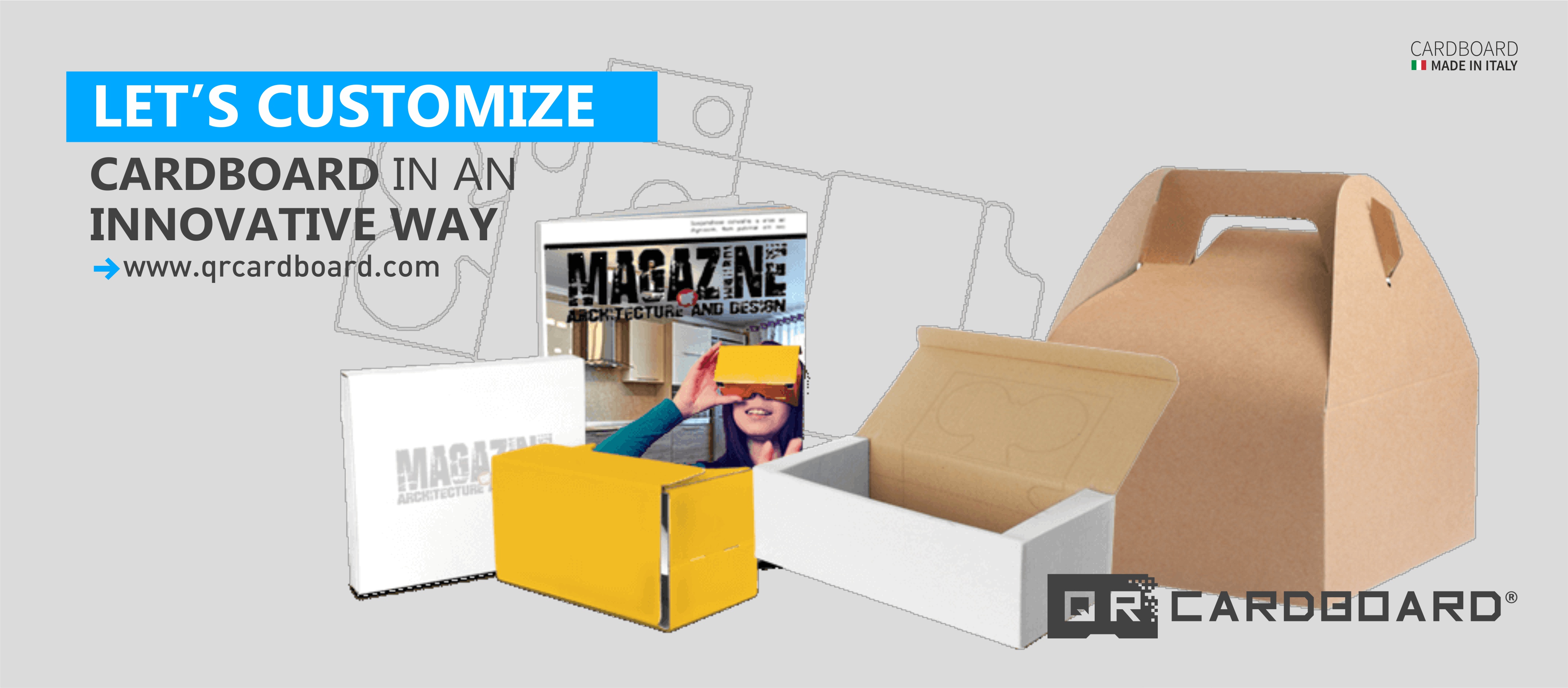 PERSONALIZZA IL CARDBOARD IN MANIERA INNOVATIVA