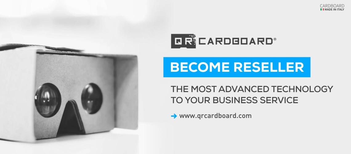 DIVENTA RIVENDITORE DEI VISORI QR CARDBOARD