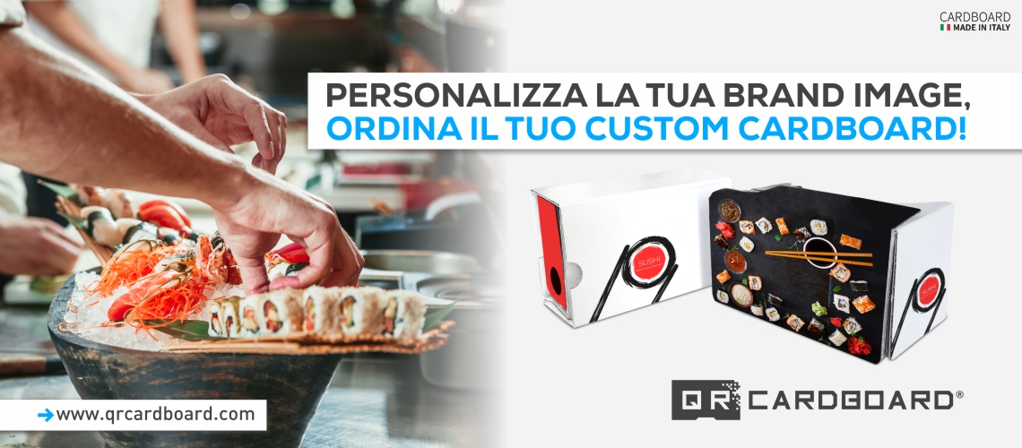 ORDINA IL TUO CUSTOM CARDBOARD, PERSONALIZZA LA TUA BRAND IMAGE