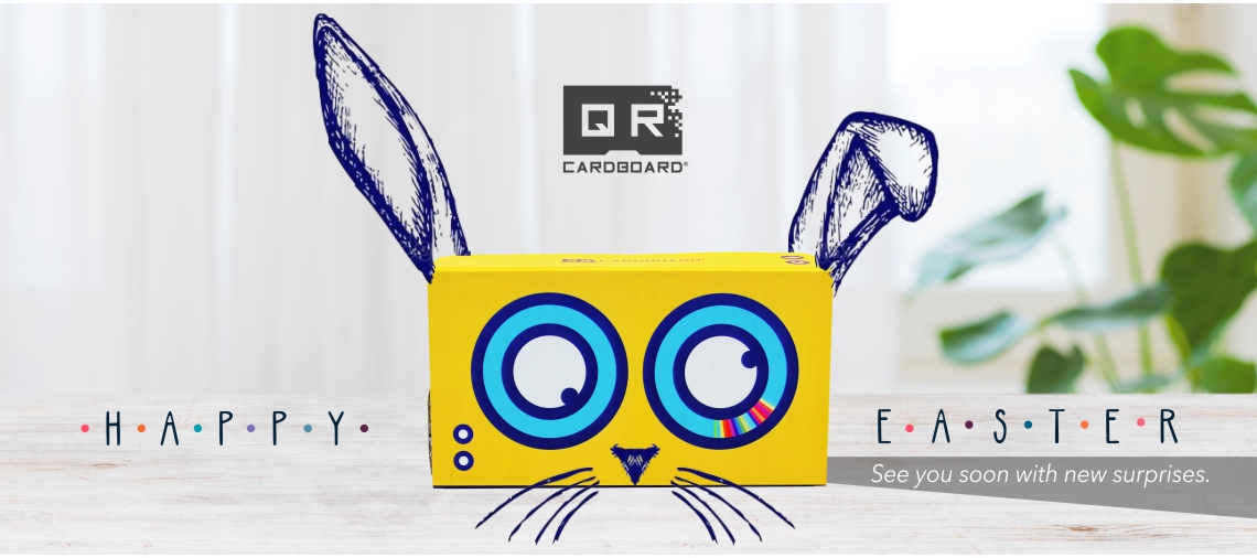 BUONA PASQUA DA QR CARDBOARD, IN ATTESA DI NUOVE SORPRESE!