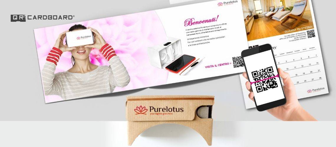 I VISORI QR CARDBOARD PER L’IMMAGINE COORDINATA DELLA TUA AZIENDA