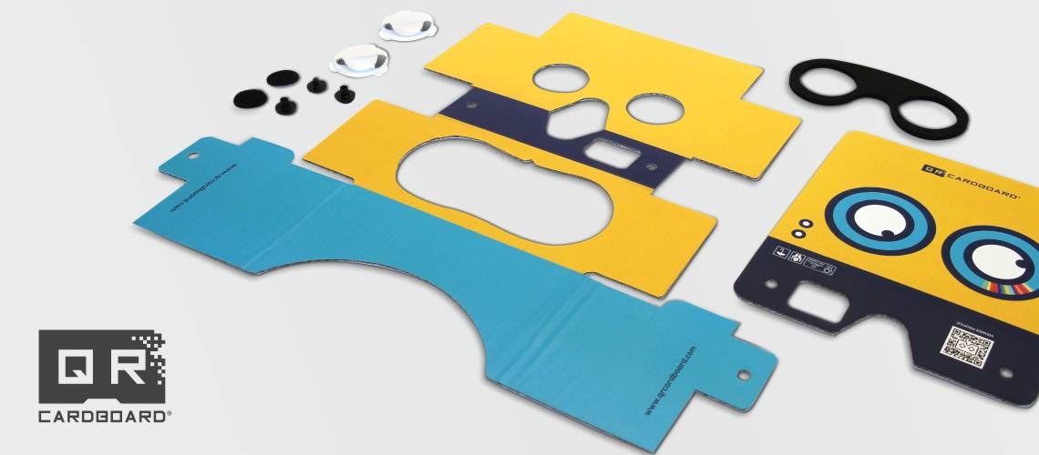 SCEGLI L’INNOVATIVO QR CARDBOARD KIT PER COGLIERE IL BELLO DELLA REALTÁ VIRTUALE